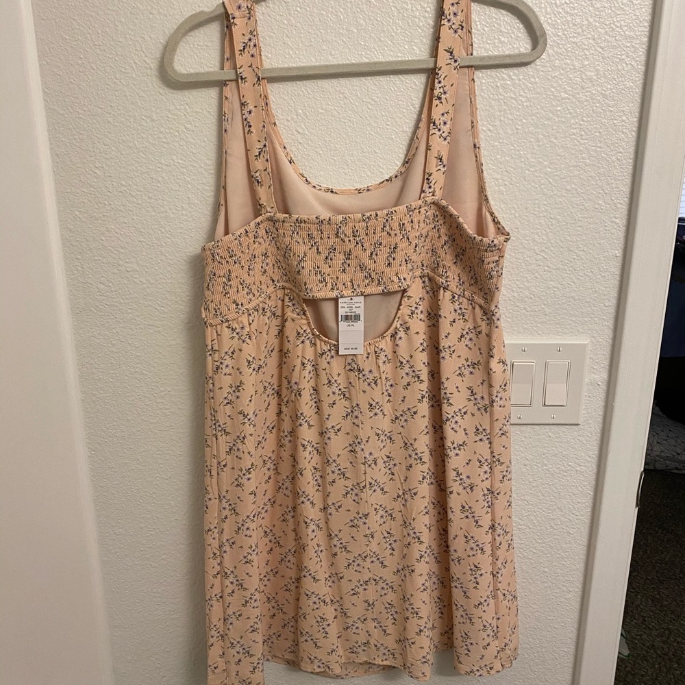 American Eagle Keyhole Back Mini Dress